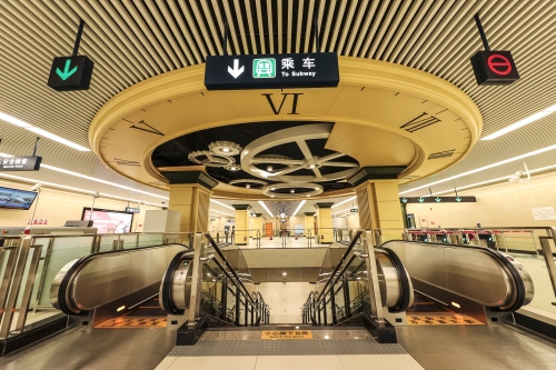 哈尔滨地铁2号线世贸大道站